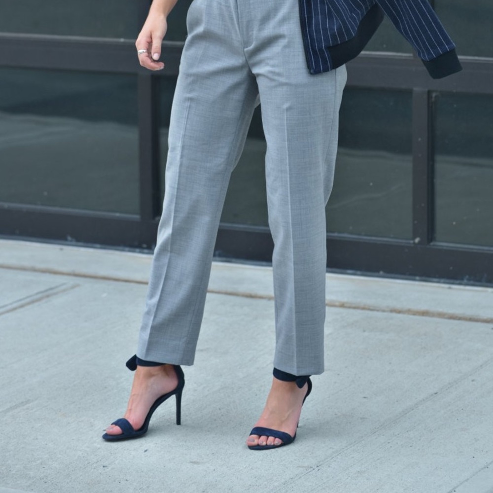 Banana Republic Suede Bow Tie Heels